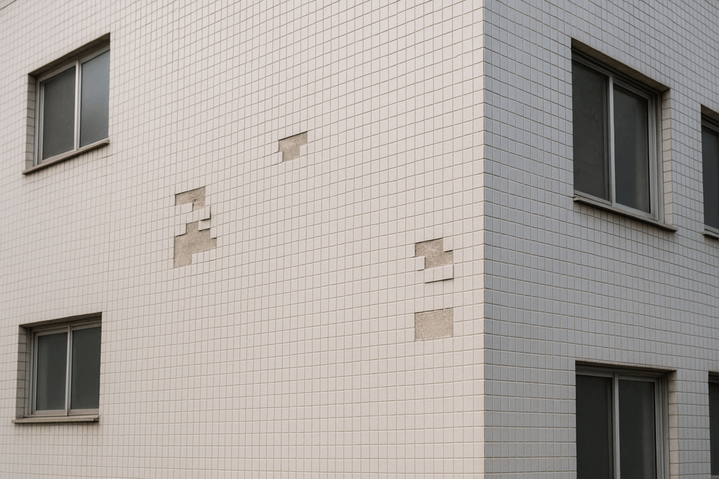 descolamento ceramico